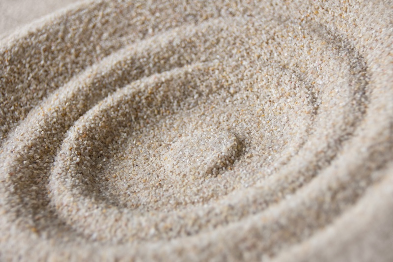 Zen,Garden,-,Sand